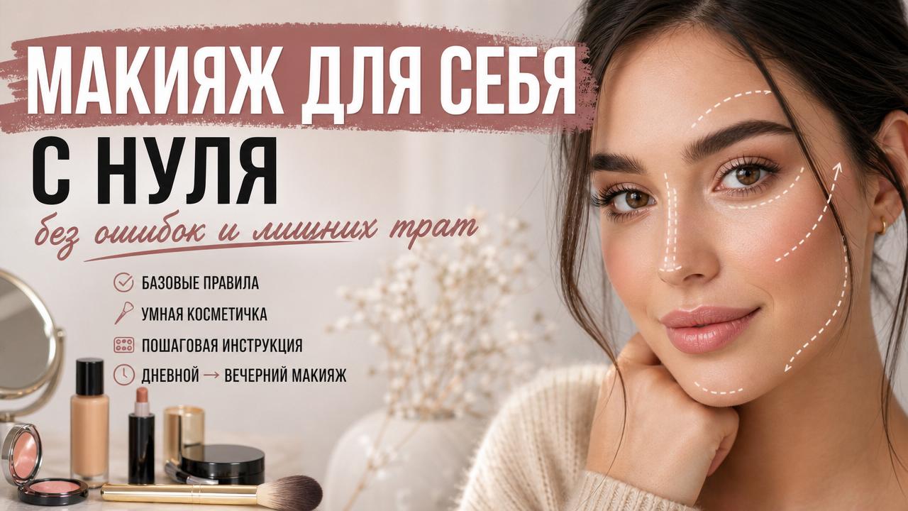 Макияж для себя с нуля: базовые правила и пошаговый план сервис Darchik