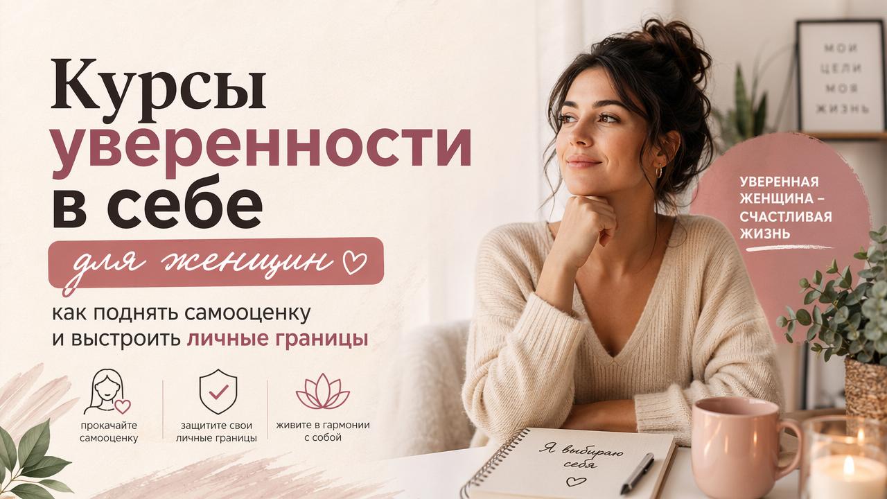 Курсы уверенности в себе для женщин: как поднять самооценку сервис Darchik