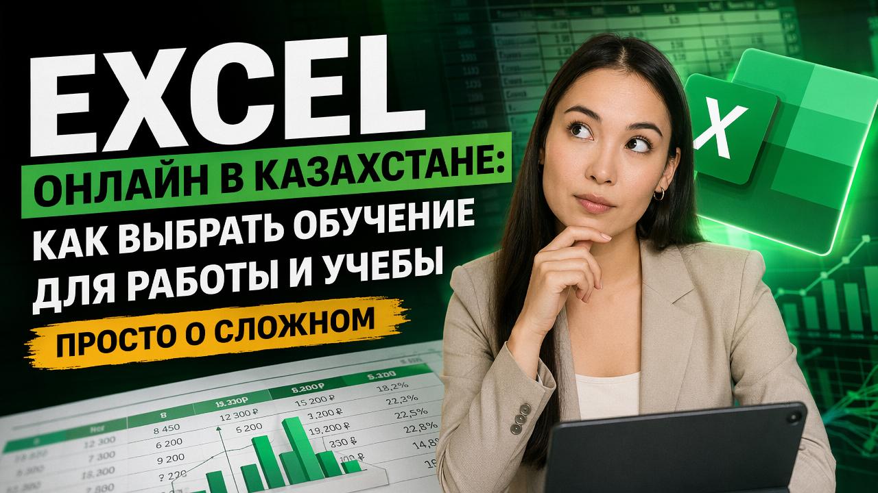 Как выбрать курсы Excel онлайн: советы для работы в Казахстане сервис Darchik