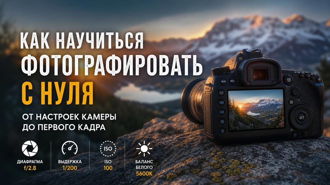 Как научиться фотографировать с нуля: руководство для новичка сервис Darchik